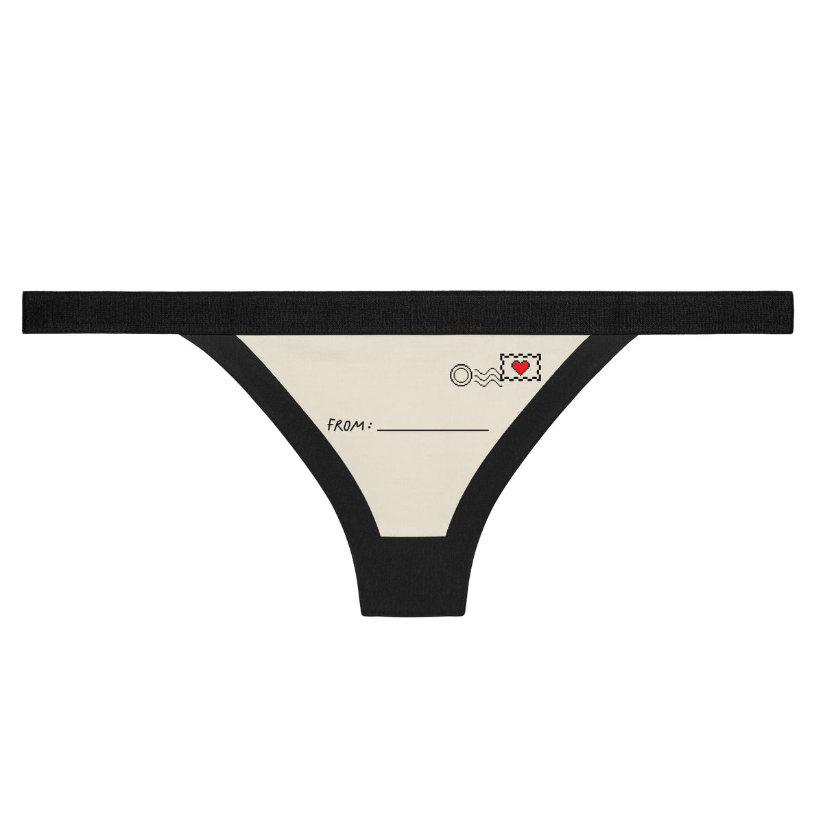 Pixel Panties Classic Pong White - Maison Pixel