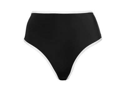 Pixel Darth Bather Black Hi Rise Bikini Bottom