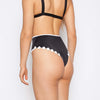 Pixel Darth Bather Black Hi Rise Bikini Bottom