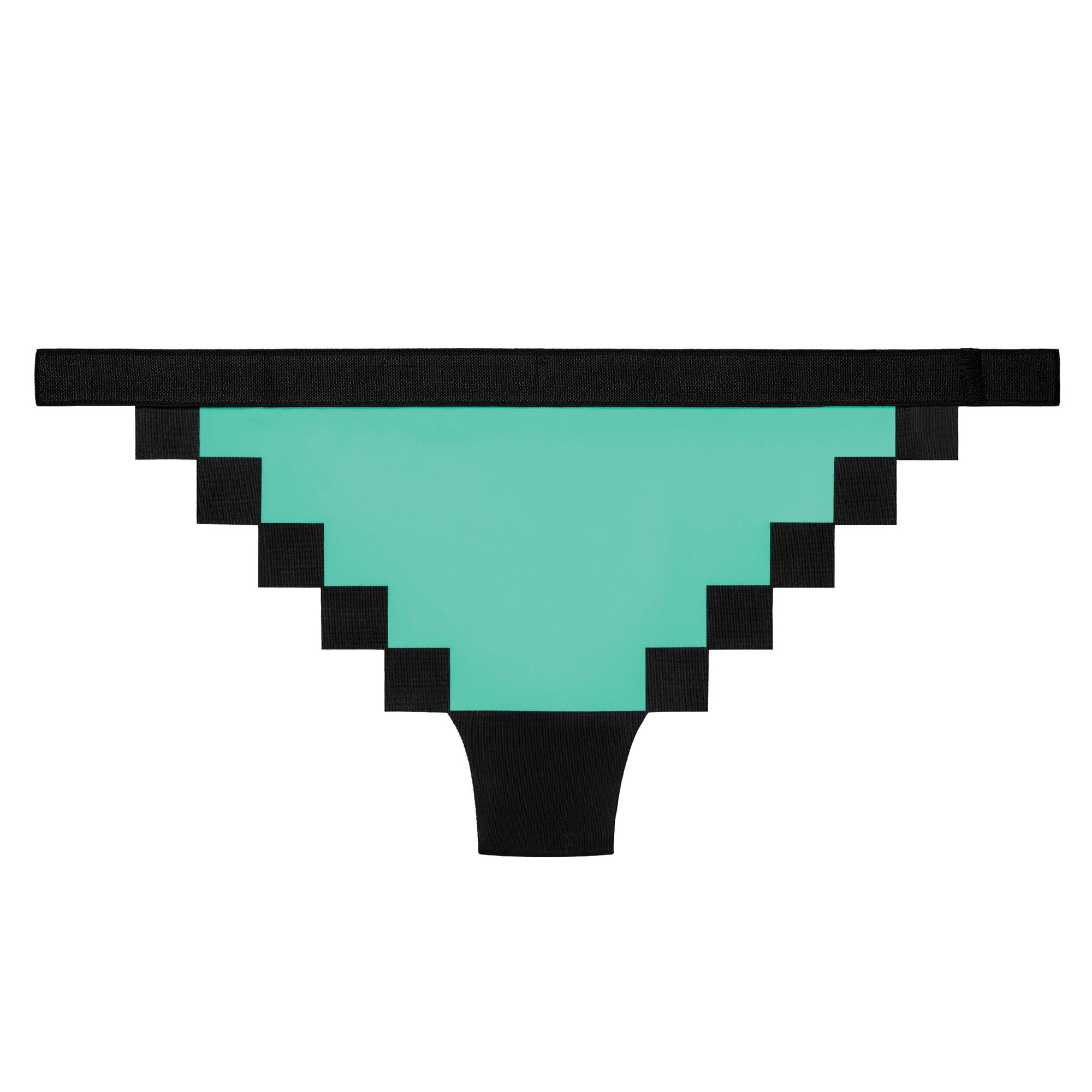 pixel panties zx spectrum teal