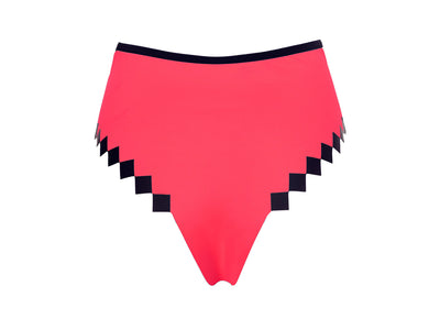 Pixel Zoidberg Pink Hi Rise Bikini Bottom